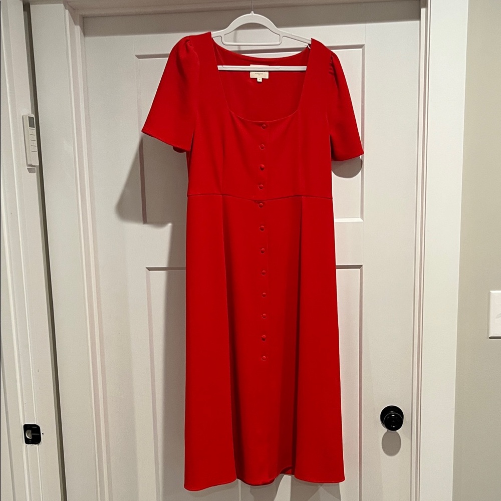 Sezane Scarlet Midi Dress - Picture 2 of 6